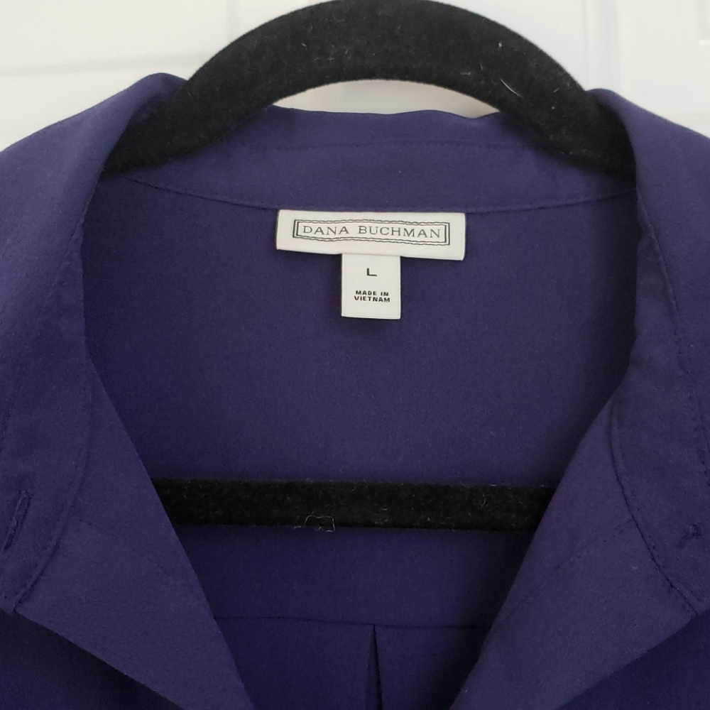 Dark Purple button down - Picture 4 of 7